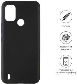 Чохол ArmorStandart for Nokia C21 Plus - Matte Slim Fit Black (ARM62194)