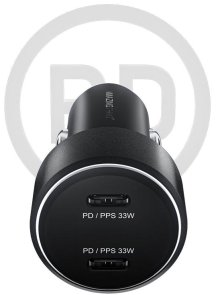 Зарядний пристрій AMAZINGthing Speed Pro PD66W/ PPS33W 2 Port Car Charger (SP66WCC)