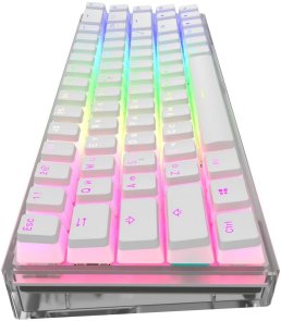 Клавіатура Dark Project Transparent Pudding PBT Mech. g3ms Teal KD68B ENG/UA/RU (DP-KD-68B-907700-GMT)