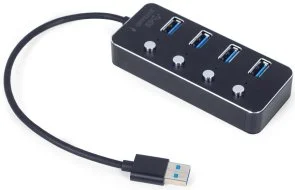 Фото: USB-хаб Gembird UHB-U3P4P-01 № 2 | KTC