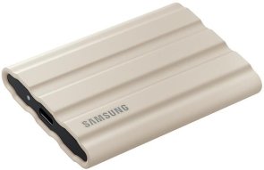 Зовнішній SSD-накопичувач Samsung T7 Shield 1TB Beige (MU-PE1T0K/EU)