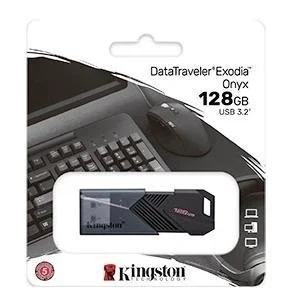 Фото: Флешка USB Kingston DataTraveler Exodia Onyx 128GB (DTXON/128GB) № 4 | KTC