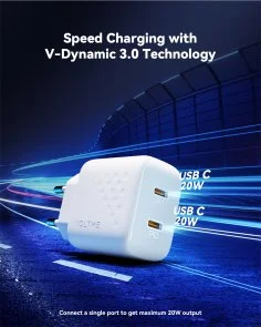 Фото: Зарядний пристрій VOLTME Revo Duo Lite 20W White (V2020) № 5 | KTC