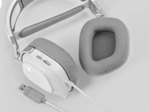 Фото: Гарнітура Corsair HS80 RGB USB White (CA-9011238-EU) № 5 | KTC