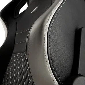 Фото: Крісло Noblechairs Epic Real Leather Black/White/Red (GAGC-034) № 10 | KTC
