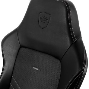 Крісло Noblechairs Hero Series Black/Platinum White (GAGC-117)