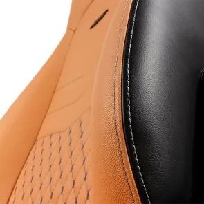 Фото: Крісло Noblechairs Icon Leather Cognac/Black (GAGC-091) № 6 | KTC
