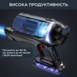 Фото: Ручний бездротовий пилосос Rowenta X-Force Flex 12.60 Auto Aqua (RH98C0WO) № 4 | KTC