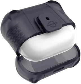 Фото: Чохол iTSkins for Airpods 3gen - Spectrum Frost Antimicrobial Smoke № 4 | KTC
