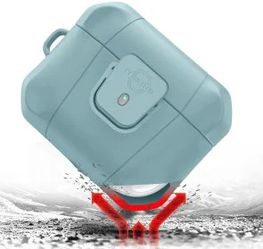 Фото: Чохол iTSkins for AirPods Pro 2 - Spectrum R Sold Light Blue № 5 | KTC