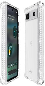 Чохол iTSkins for Google Pixel 6a - SPECTRUM CLEAR Transparent (GG6A-SPECM-TRSP)