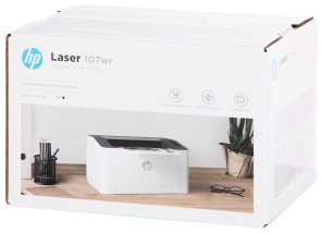 Принтер HP Laser 107wr with Wi-Fi (209U7A)