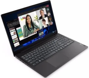 Фото: Ноутбук Lenovo V15 G4 AMN 82YU00YARA Business Black - 15.6" IPS 60 Гц / AMD Ryzen 5 / 7520U / DDR5 16 ГБ / PCI-E SSD 512 ГБ / Radeon 610M № 2 | KTC