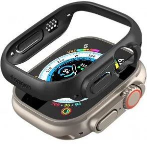 Фото: Чохол Spigen for Apple Watch Ultra 49mm - Thin Fit Black (ACS05458) № 2 | KTC