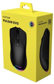 Миша Hator Pulsar EVO USB Black (HTM-323)