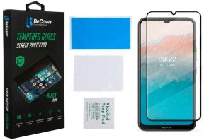 Фото: Захисне скло BeCover for Nokia C21 Plus - Black (708145) № 3 | KTC