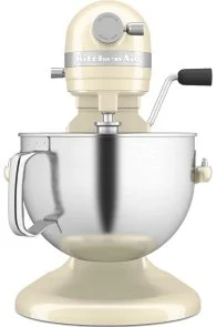 Фото: Планетарний міксер KitchenAid Mixer Bowl-Lift 5.6L - Artisan 5KSM60SPX Creamy (5KSM60SPXEAC) № 3 | KTC