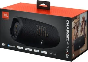 Фото: Портативна колонка JBL Charge 5 WiFi Black (JBLCHARGE5WIFIBLK) № 6 | KTC