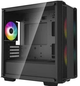 Фото: Корпус Deepcool CC360 ARGB Black with window (R-CC360-BKAPM3-G-1) № 2 | KTC