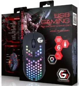 Фото: Миша Gembird Ragnar RX400 USB Black (MUSG-RAGNAR-RX400) № 4 | KTC