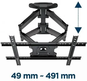Фото: Кронштейн Gembird WM-75ST-01 Black № 3 | KTC