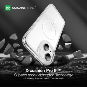 Фото: Чохол AMAZINGthing for iPhone 15 - Minimal Case MagSafe Clear (IP156.1MMINCL) № 6 | KTC