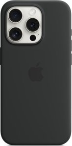 Чохол Apple for iPhone 15 Pro - Silicone Case with MagSafe Black (MT1A3)