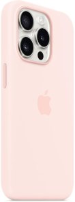 Чохол Apple for iPhone 15 Pro - Silicone Case with MagSafe Light Pink (MT1F3)