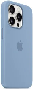 Фото: Чохол Apple for iPhone 15 Pro - Silicone Case with MagSafe Winter Blue (MT1L3) № 5 | KTC
