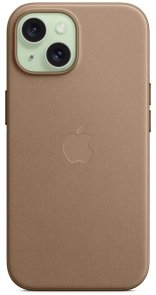 Чохол Apple for iPhone 15 - FineWoven Case with MagSafe Taupe (MT3C3)