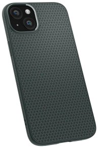 Чохол Spigen for Apple iPhone 15 Plus - Liquid Air Abyss Green (ACS06652)