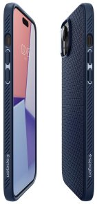 Чохол Spigen for Apple iPhone 15 - Liquid Air Navy Blue (ACS06791)