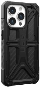 Чохол UAG for Apple iPhone 15 Pro - Monarch Carbon Fiber (114278114242)