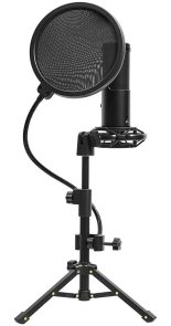 Мікрофон Lorgar Voicer 721 Black (LRG-CMT721)