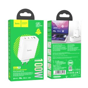 Зарядний пристрій Hoco N31 Leader 100W White (6931474784179)