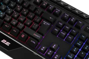 Фото: Клавіатура 2E Gaming KG315 RGB ENG/UKR USB Black (2E-KG315UBK) № 6 | KTC