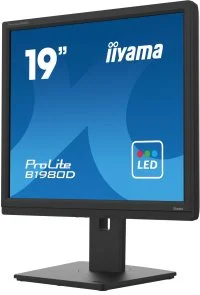 Фото: Монітор iiyama PROLITE B1980D-B5 Black - 19" TN+Film / 1280×1024 / 60 Гц / Pivot / HAS № 5 | KTC