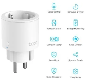 Фото: Смарт розетка TP-Link Tapo P115 (Tapo P115(1-pack)) № 2 | KTC