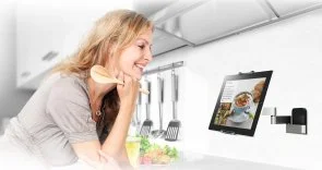 Фото: Кронштейн Vogels TMS 1030 Tablet Flex Pack Silver (8371030) № 5 | KTC