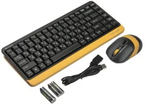 Фото: Комплект клавіатура+миша A4tech Fstyler FG1110 Wireless Bumblebee (FG1110 Bumblebee) № 3 | KTC