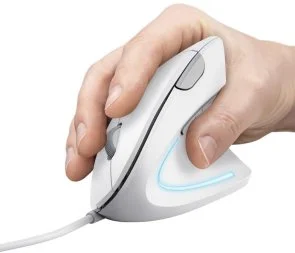 Фото: Миша Trust Verto Ergonomic White (25133) № 6 | KTC