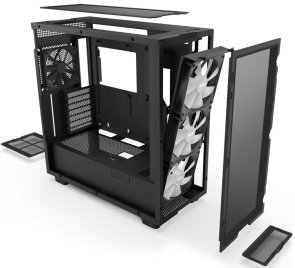 Корпус NZXT H7 Flow RGB 2023 Black with window (CM-H71FB-R1)