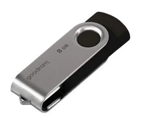 Фото: Флешка USB GOODRAM Twister 8GB Black/Silver (UTS2-0080K0R11) № 2 | KTC