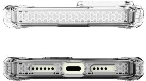 Чохол iTSkins for iPhone 15 HYBRID R Ombre with MagSafe Smoke (AP5N-HYOMB-SMOK)