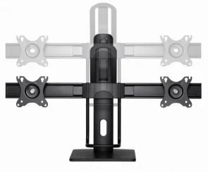 Фото: Кронштейн Gembird MS-D2-01 Black № 4 | KTC