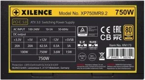 Фото: Блок живлення Xilence 750W Performance X plus (XP750MR9.2) № 3 | KTC