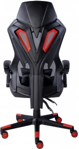 Фото: Крісло Aula F010 Black/Red (6948391286228) № 4 | KTC