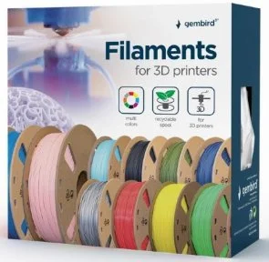 Фото: Пластик (філамент) для 3D друку Gembird 3D PLA 1kg/1.75mm Filament Matte Black (3DP-PLA-01-MTBK) № 2 | KTC