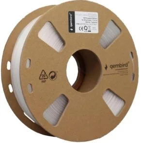 Фото: Пластик (філамент) для 3D друку Gembird 3D PETG 1kg/1.75mm Filament Natural (3DP-PETG1.75-01-NAT) № 2 | KTC