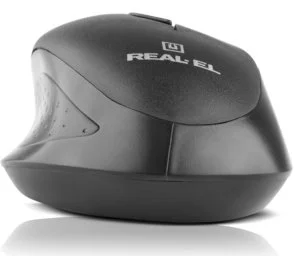 Фото: Миша Real-EL RM-300 Black/Grey (EL123200012) № 10 | KTC
